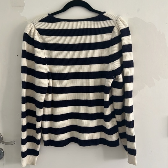 Mango stripped knit sweater - Picture 4 of 5